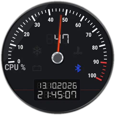 The big dial in CPU clock mode