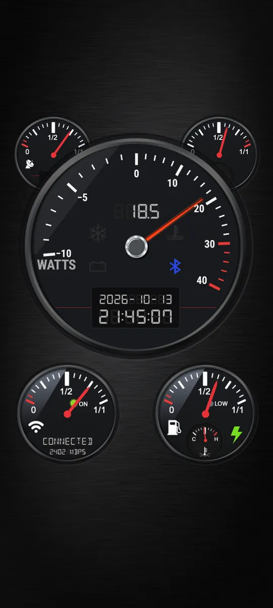A fast Wi-Fi link on the Wi-Fi gauge