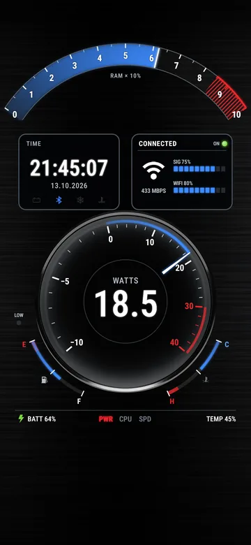 The Torque style, as the wallpaper draws it